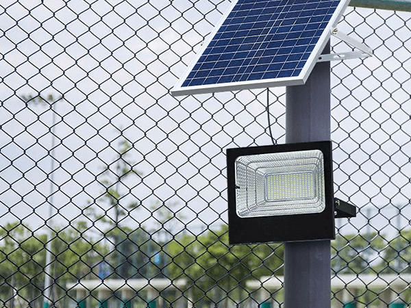 Engineers preparing rural lighting hardware